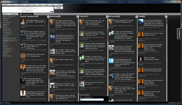 Twitulater screenshot