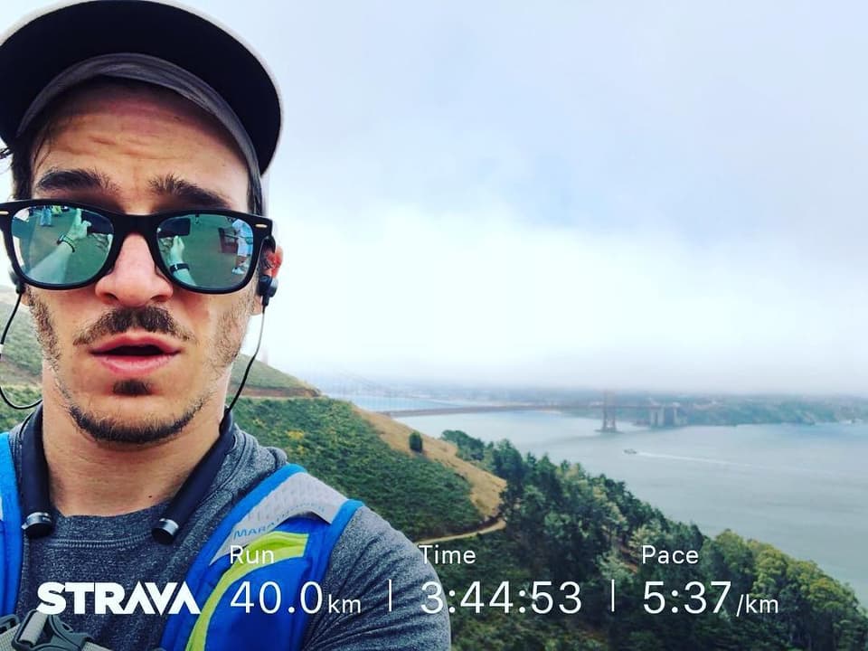 Training almost marathon