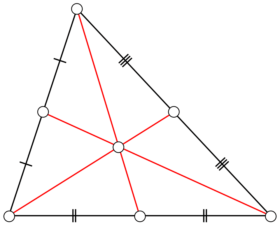 Triangle centroid