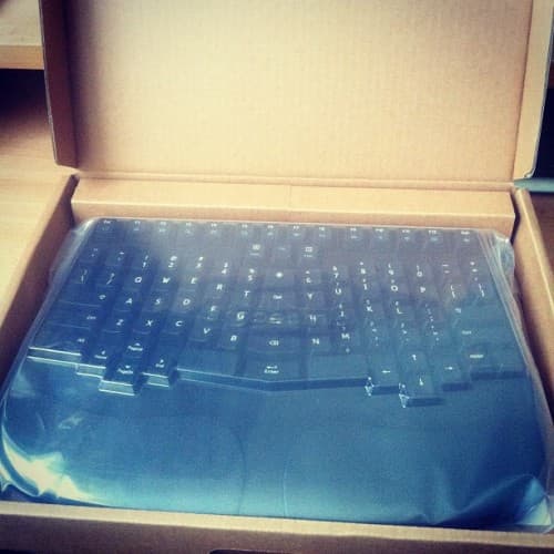 The new keyboard