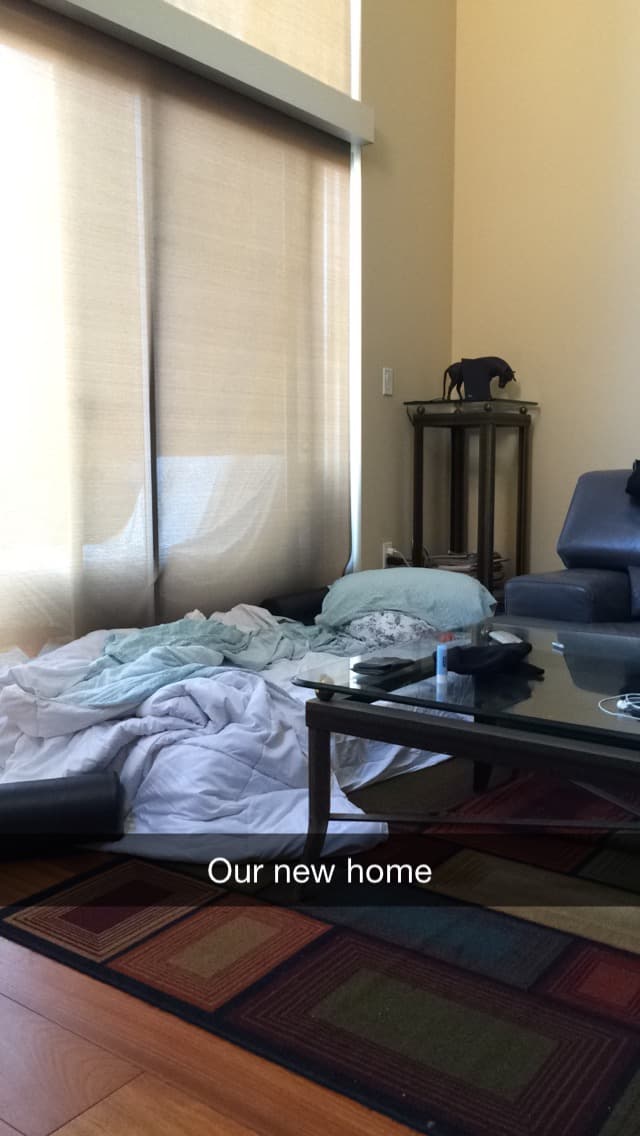 Home for five days