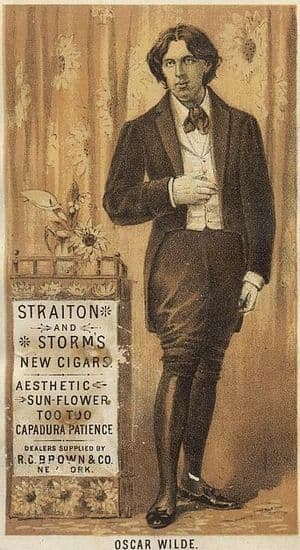 Trade card of a cigar dealer after a photograp...