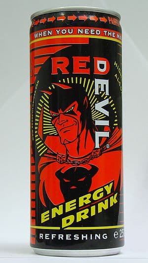 A can of Red Devil.