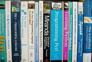English: A selection of programming language t... English: A selection of programming language t...