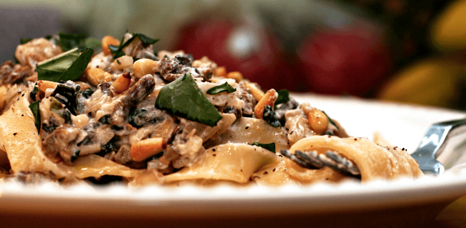 Wild Mushrom Stroganoff - what I wanted to make
