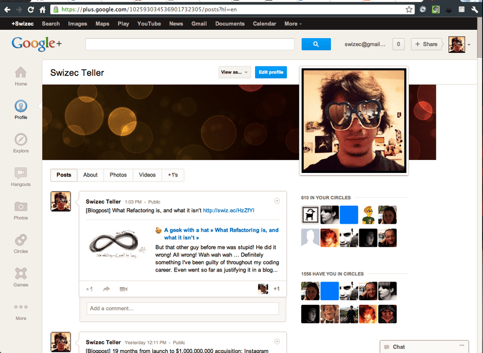 New Google+