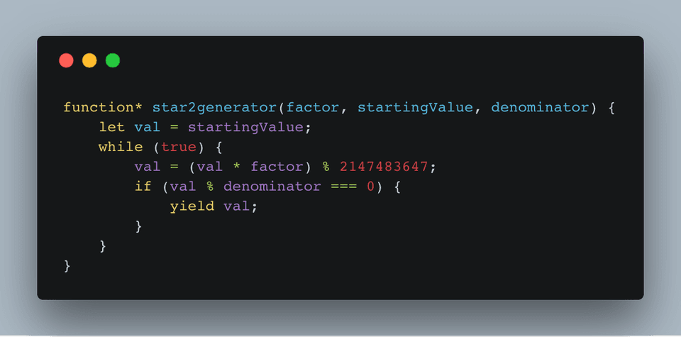 JavaScript generators are 👌