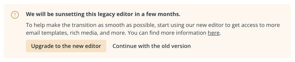 ConvertKit loves their new editor