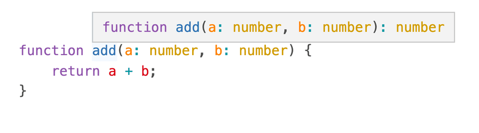 TypeScript type inference