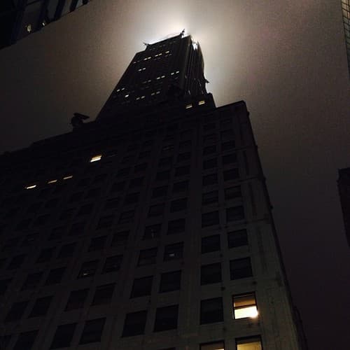 Ominous Chrysler Building Ominous Chrysler Building