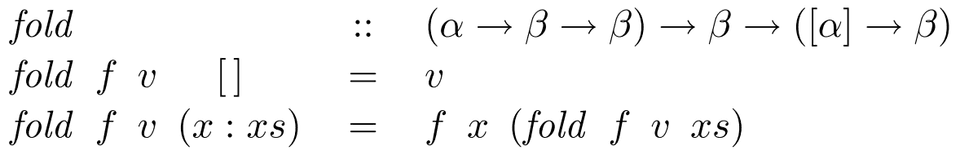 Fold in Haskell Fold in Haskell