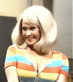 Carol Cleveland as the stereotypical "blo... Carol Cleveland as the stereotypical "blo...