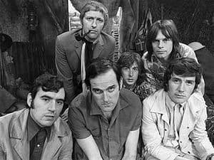 Group shot of the Monty Python crew in 1969 Group shot of the Monty Python crew in 1969