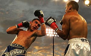 Ricardo Dominguez (left) rallied late to win a... Ricardo Dominguez (left) rallied late to win a...