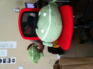 It's an Android!
