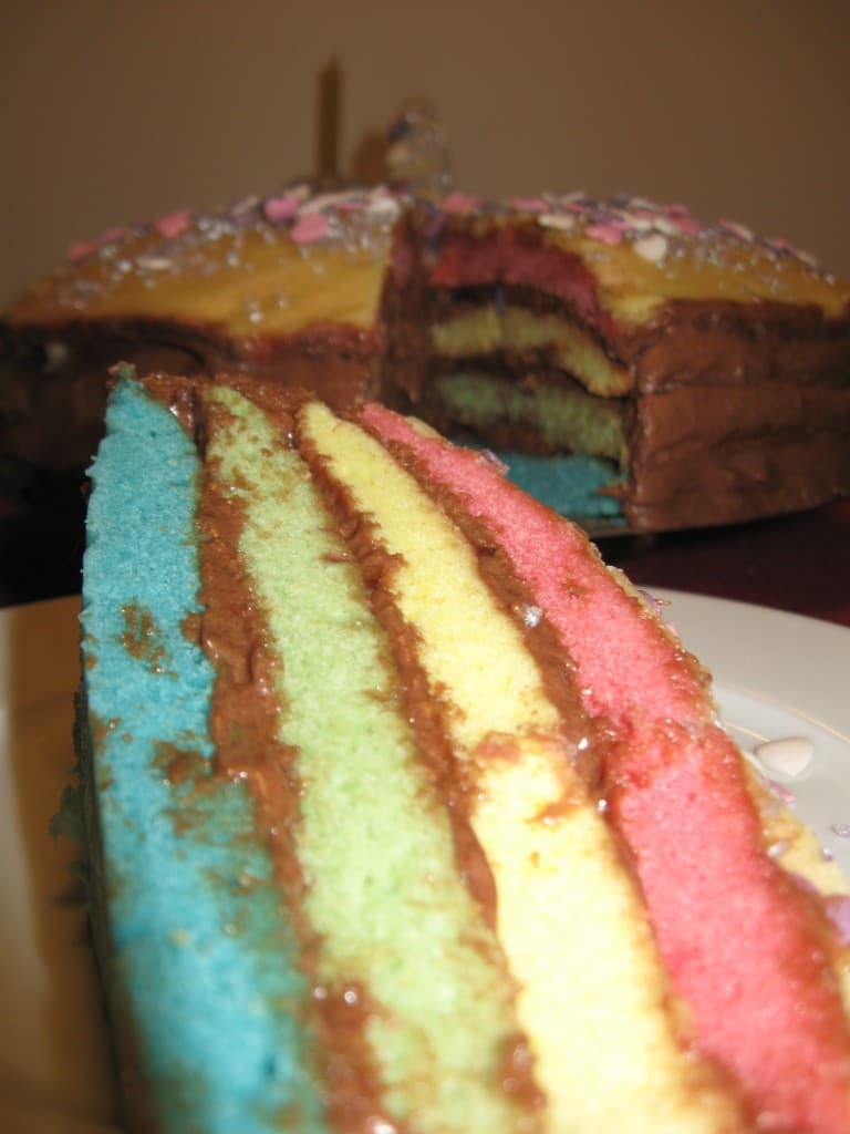 Slice of rainbow