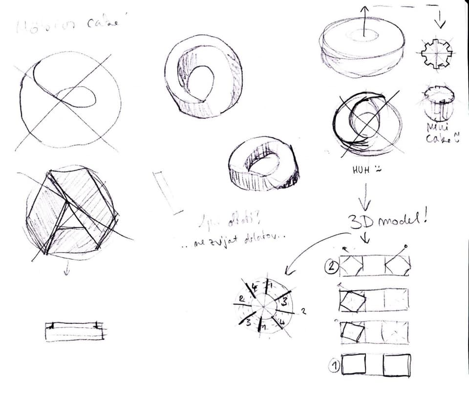 MOBIUS CAKE_0003 first sketch