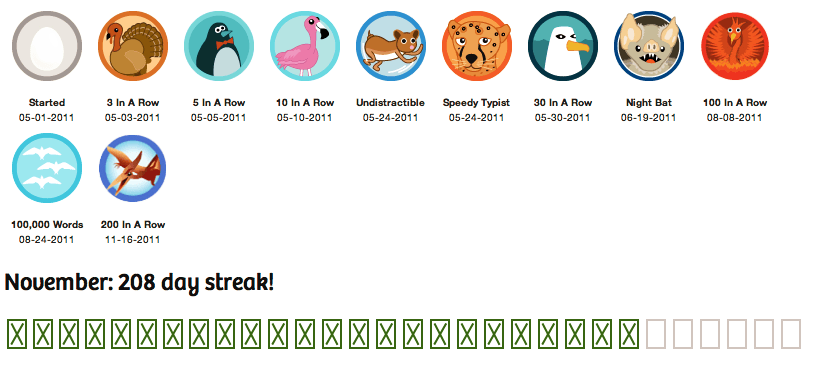 Writing incentives! Writing incentives!
