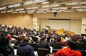 English: 5th floor lecture hall at Baruch Coll... English: 5th floor lecture hall at Baruch Coll...