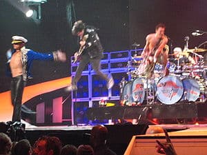 Van Halen performs their song "Jump"... Van Halen performs their song "Jump"...