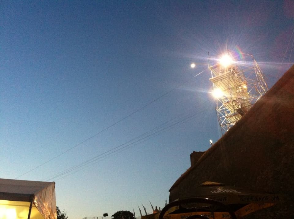 Zipline against the dawn Zipline against the dawn