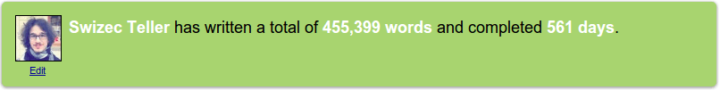 My 750words stats My 750words stats