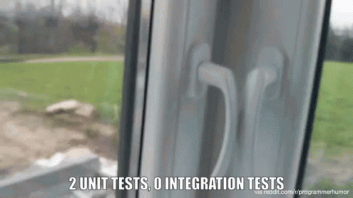 2 unit tests, 0 integration tests