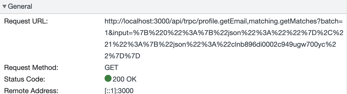 Batched API call