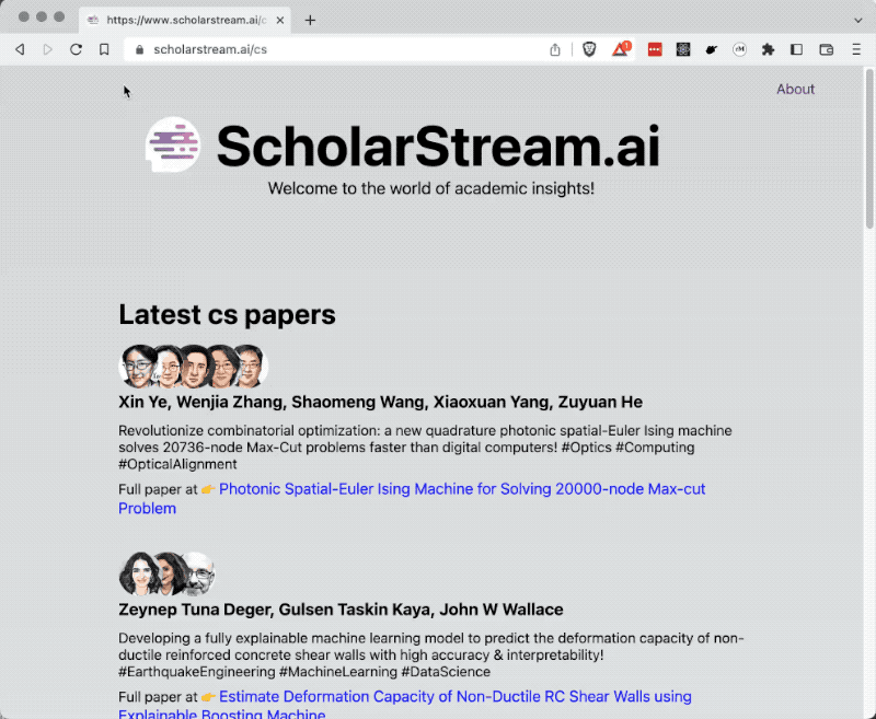 Fast page on reload