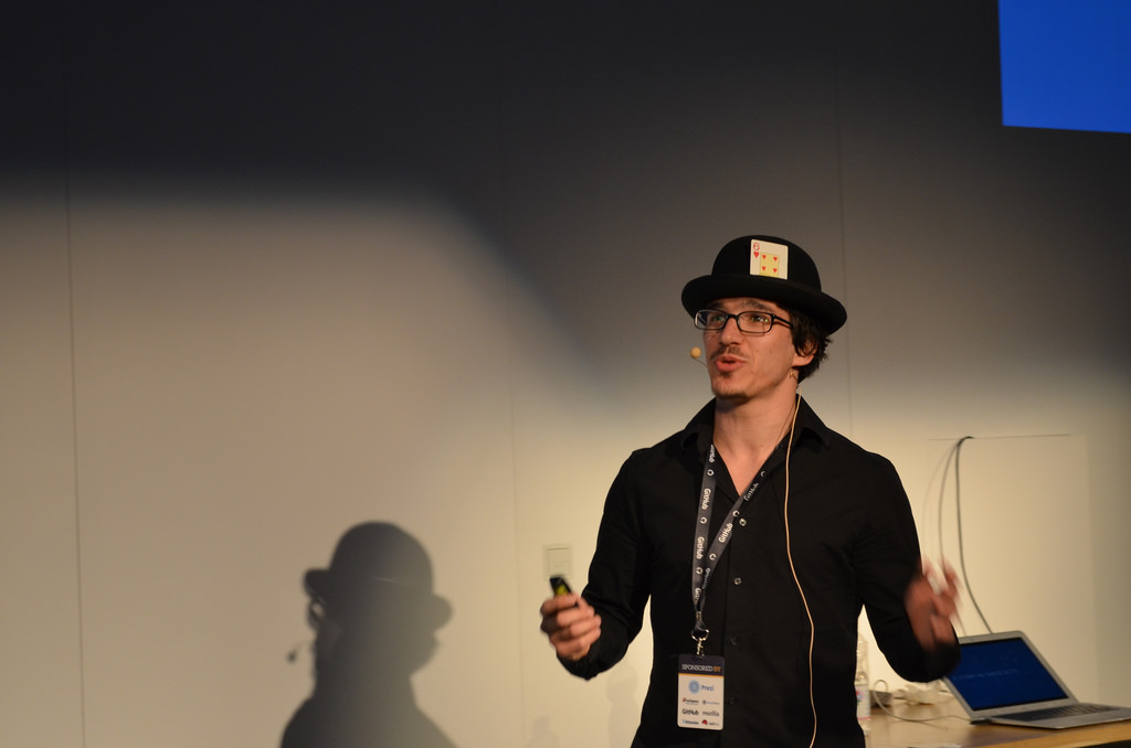 This what I look like giving a talk This what I look like giving a talk
